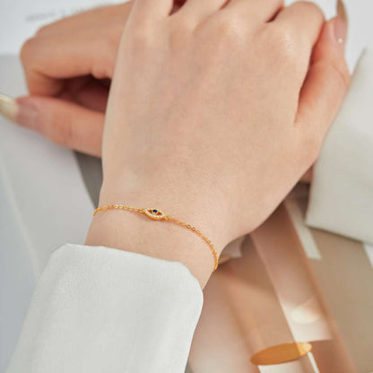 [Kincade Jewelery]Evil Eye Shape Necklace