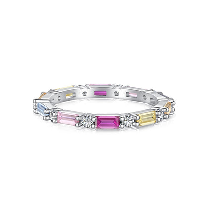[Kincade Jewelrys]Lively In Shades Elegant Radiant Cut Daily Ring
