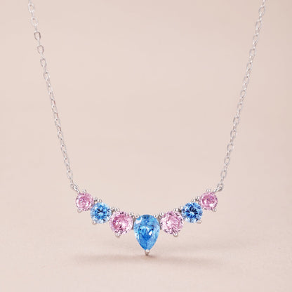 [Kincade Jewelery]Dainty Colorful Heart Necklace