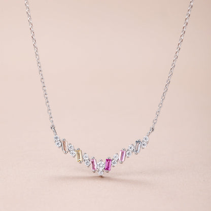 [Kincade Jewelery]Dazzling Rainbow Necklace