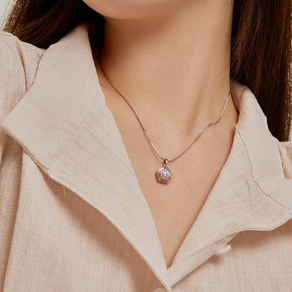 [Kincade Jewelery]Charming Flower Colorful Necklace