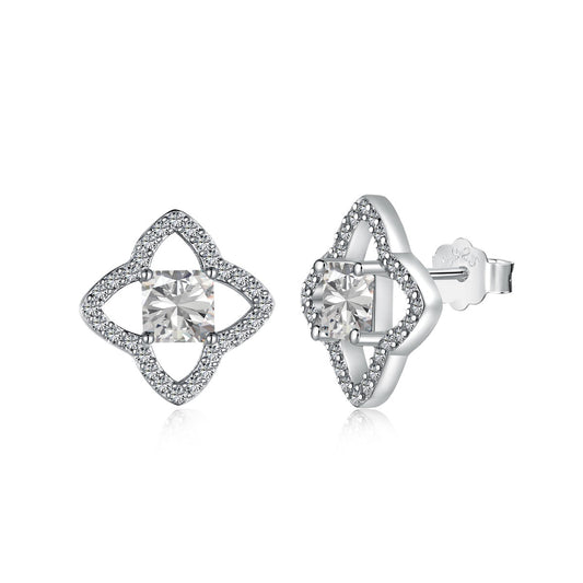 [Kincade Jewelrys]Elegant Star Shape Princess Cut Daily Earrings