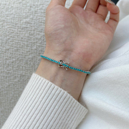 [Kincade Jewelery]Dazzling Exquisite Round Cut Daily Bracelet