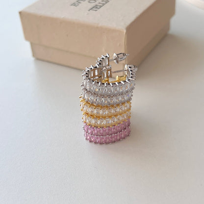 [Kincade Jewelery]Radiant Heart Cutout Earrings