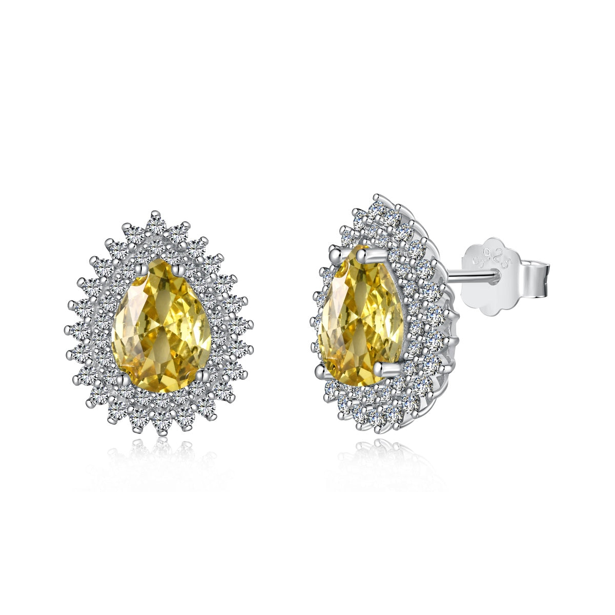 [Kincade Jewelrys]Delicate Gorgeous Pear Cut Daily Earrings