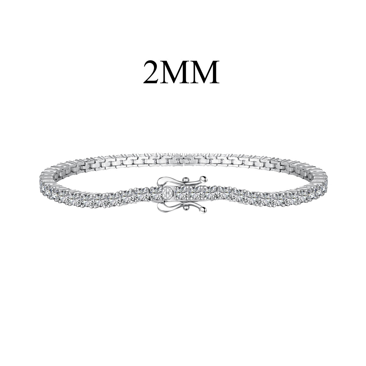 [Kincade Jewelery]Dazzling Exquisite Round Cut Daily Bracelet