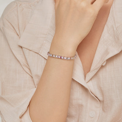 [Kincade Jewelrys]Unique Colorful Flower Shape Daily Bracelet