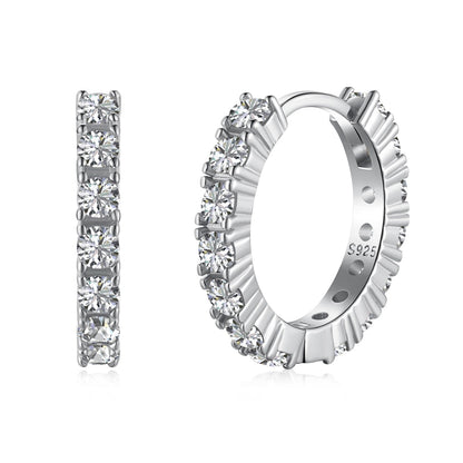 [Kincade Jewelery]Radiant Colorful Round Cut Earrings