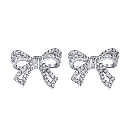 [Kincade Jewelery]Dainty Bow Shape Earrings