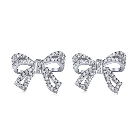 [Kincade Jewelery]Dainty Bow Shape Earrings