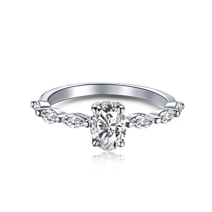 [Kincade Jewelrys]0.75 Carat Luxurious Vibrant Elongated Cushion Cut Daily Ring