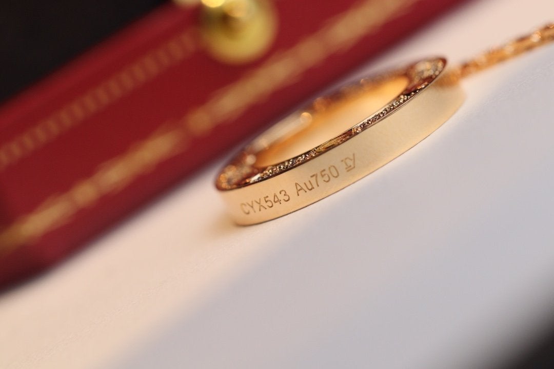 [Kincade Jewelery]LOVE NECKLACE ADJUSTABLE ROSE GOLD