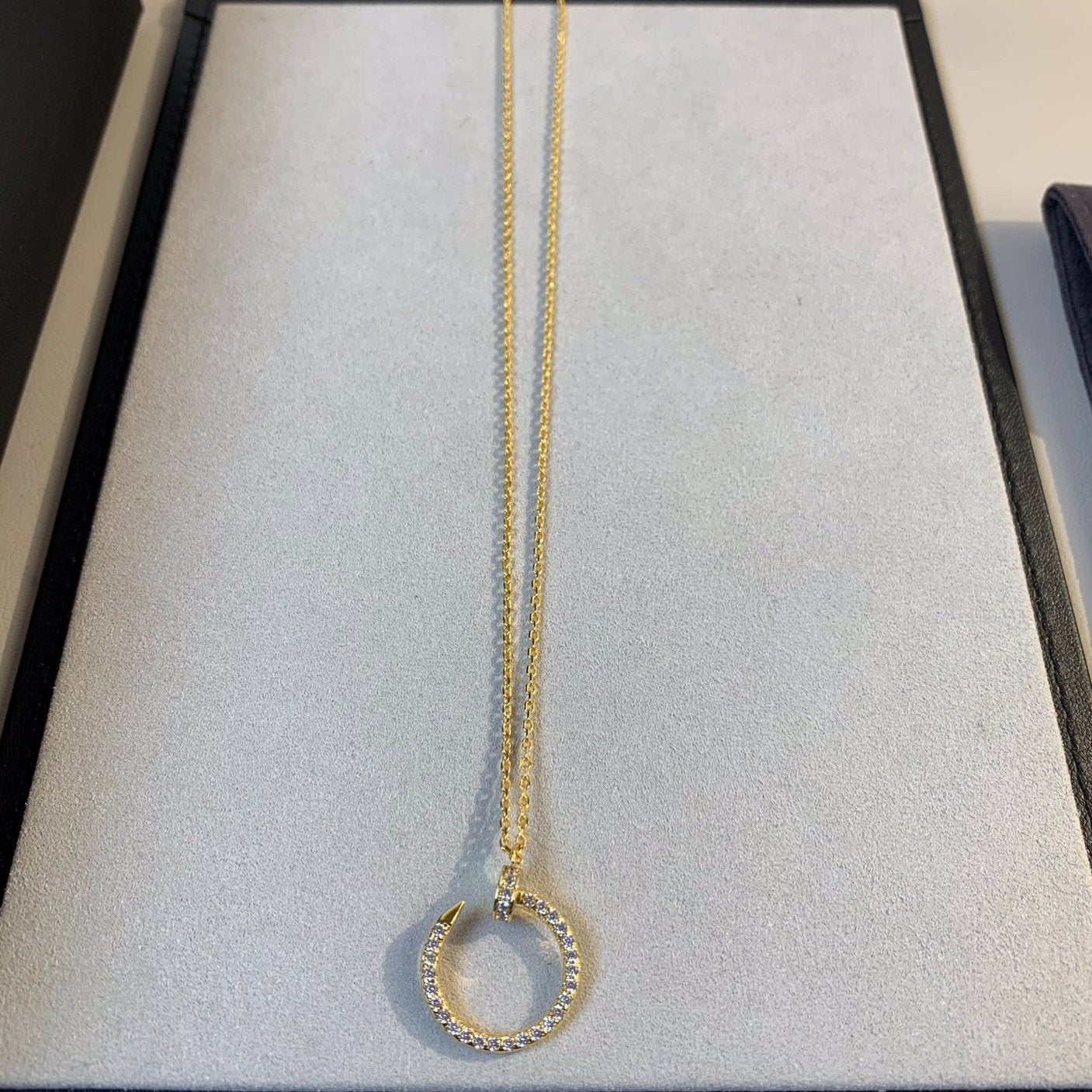 [Kincade Jewelery]JUSTE NECKLACE GOLD DIAMONDS