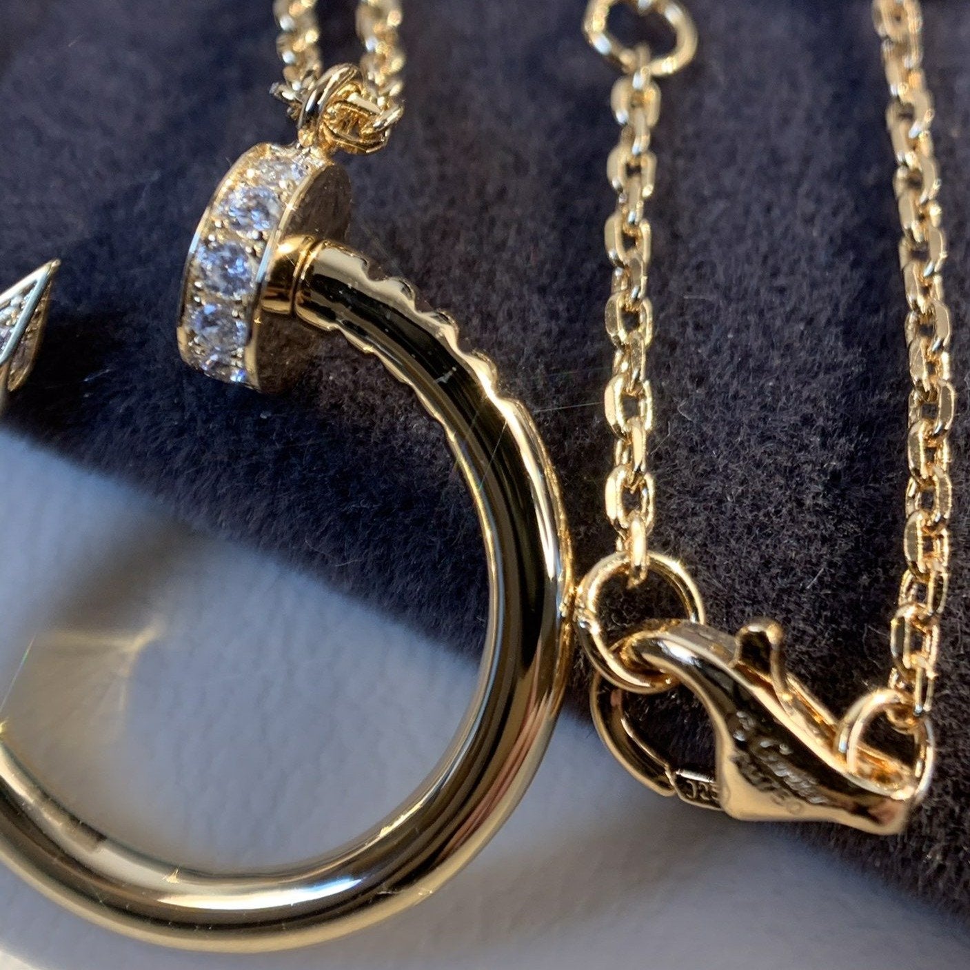 [Kincade Jewelery]JUSTE NECKLACE PINK GOLD