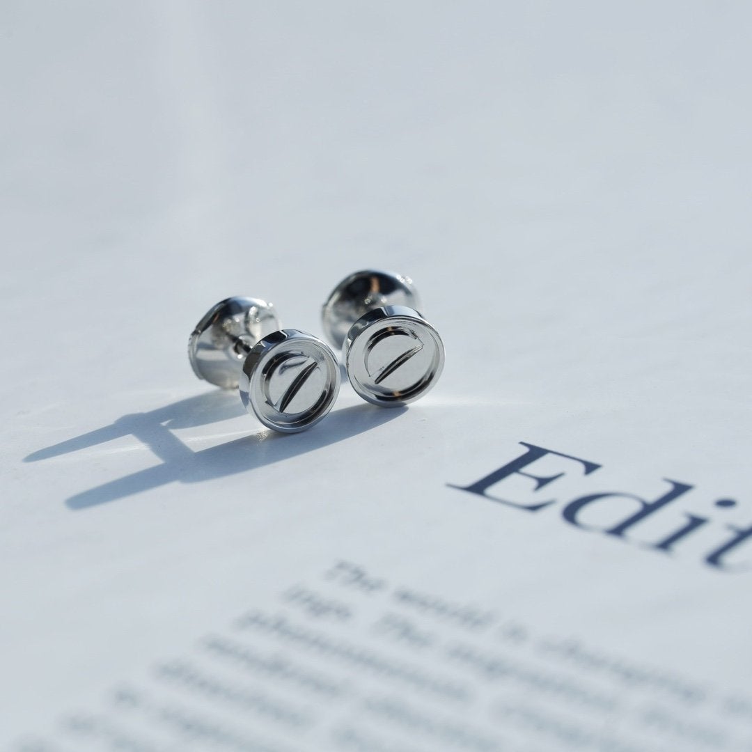 [Kincade Jewelery]LOVE EARRINGS SILVER 10MM