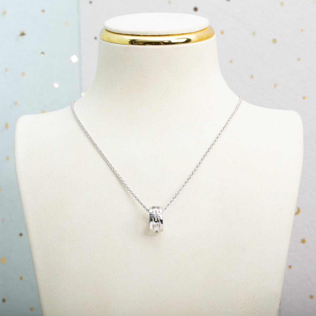 [Kincade Jewelery]PARENTESI NECKLACE SILVER