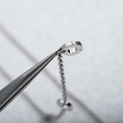 [Kincade Jewelery]PARENTESI NECKLACE SILVER