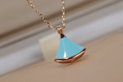 [Kincade Jewelery]DREAM NECKLACE TURQUOISE PINK GOLD