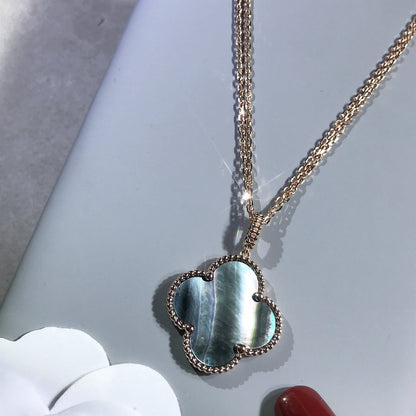 [Kincade Jewelery]Kincade 25MM GOLD DARK MOP BIG Kincade NECKLACE