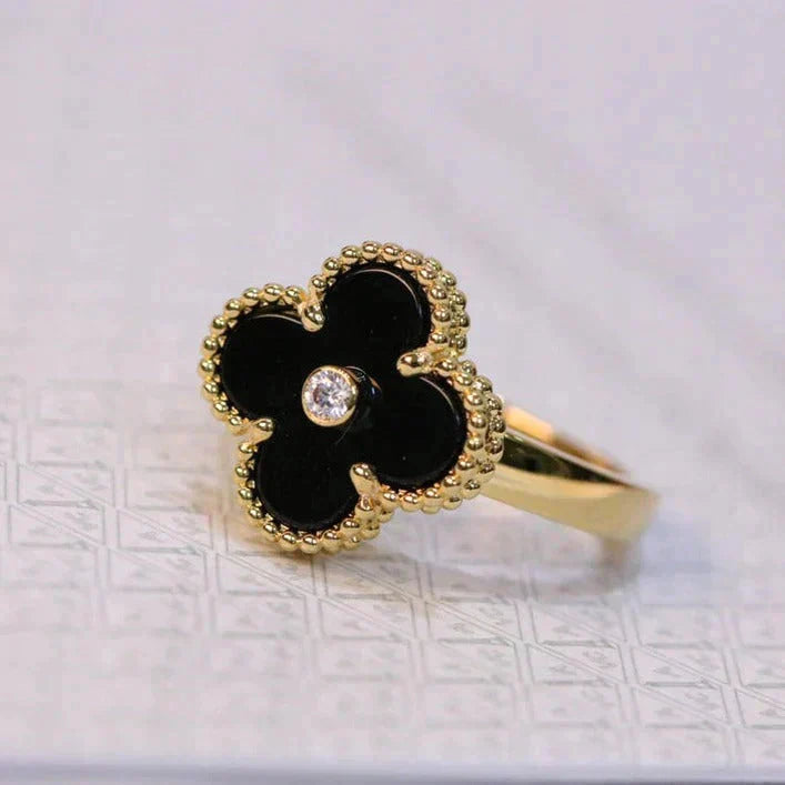 [Kincade Jewelery]Kincade ONYX RING GOLD DIAMOND
