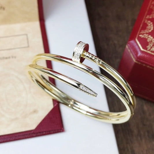 [Kincade Jewelery]JUSTE BRACELET 3.5MM DOUBLE ROW DIAMOND