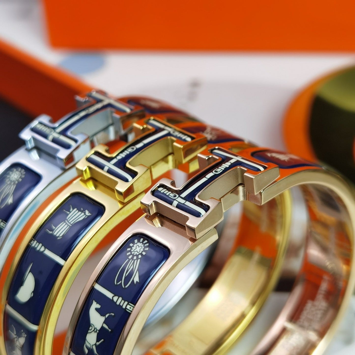 [Kincade Jewelery]H COUVERTURES DARK BLUE BRACELET