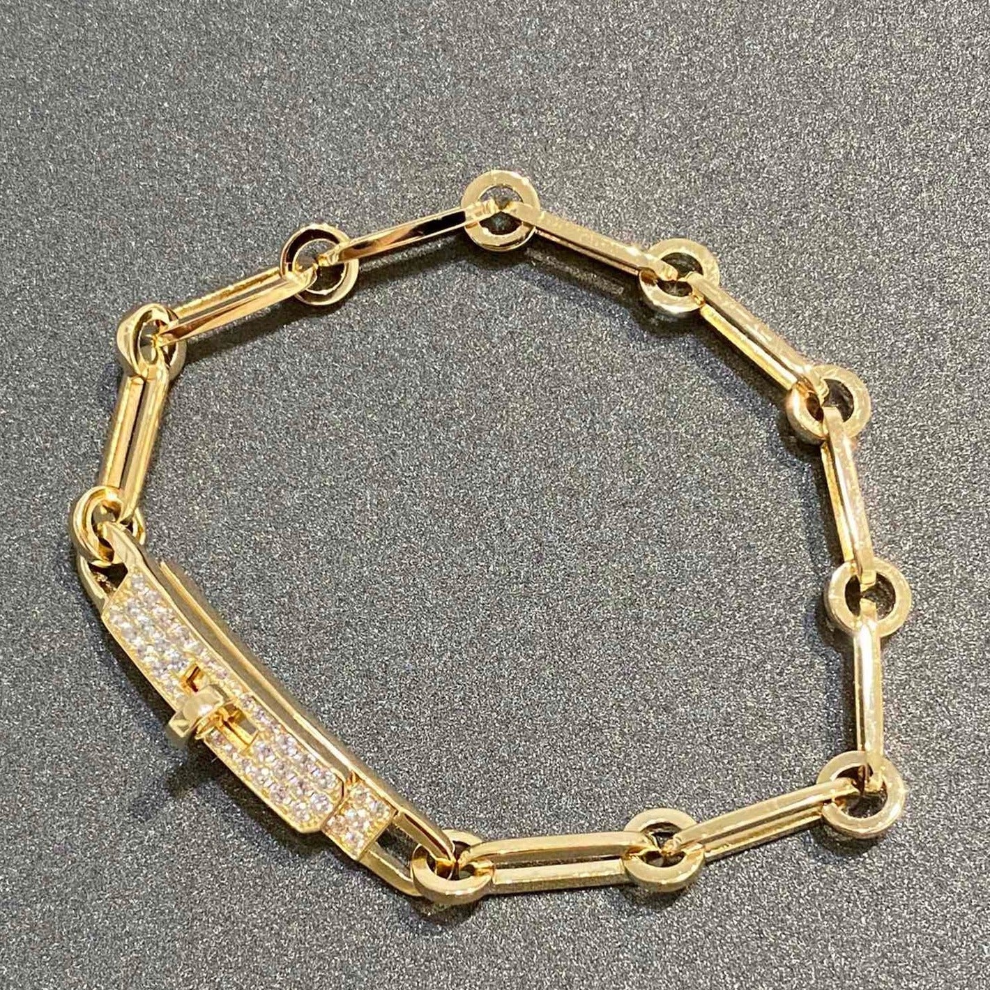 [Kincade Jewelery]CHAINE BRACELET SMALL MODEL DIAMOND