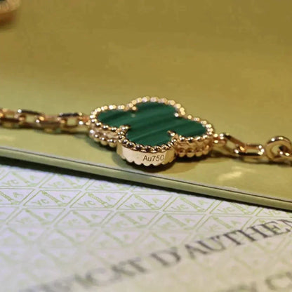 [Kincade Jewelery]Kincade 5 MOTIFS MALACHITE BRACELET