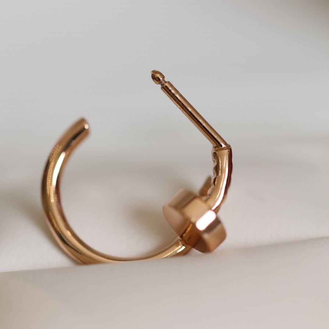 [Kincade Jewelery]JUSTE EARRINGS PINK GOLD