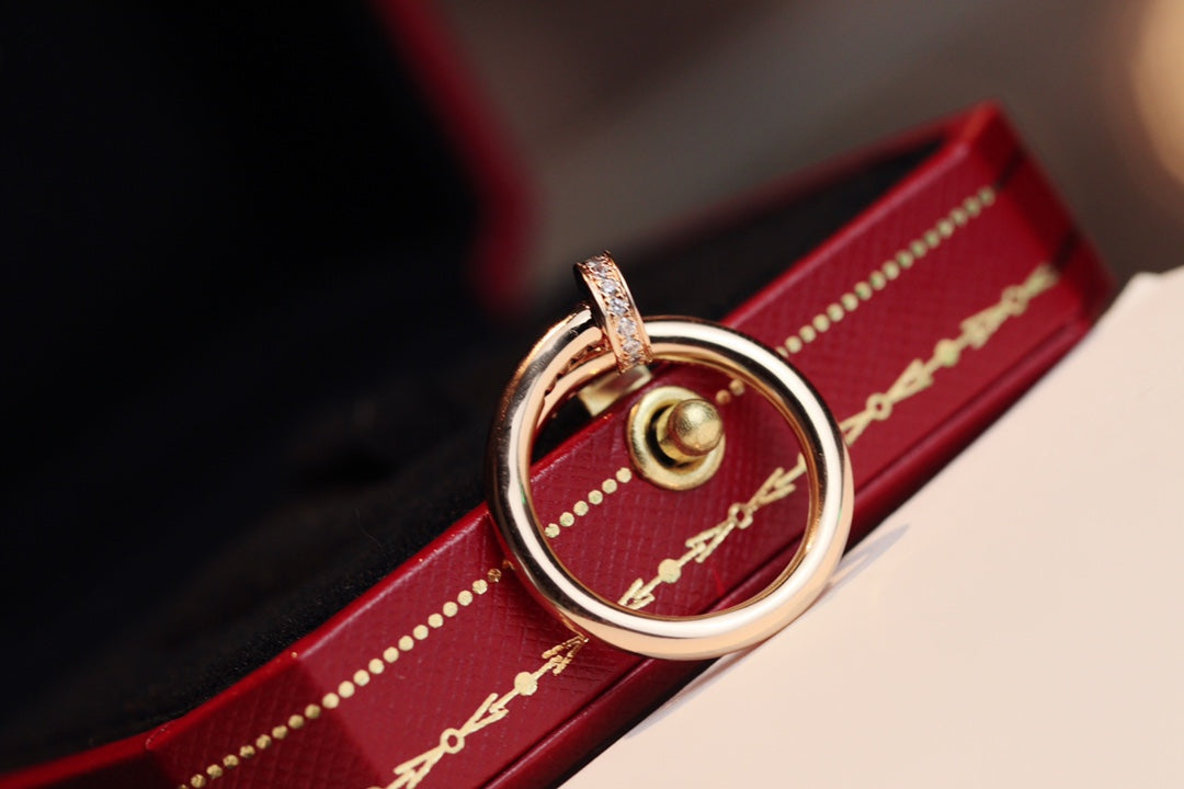 [Kincade Jewelery]JUSTE RING 2.65MM PINK GOLD DIAMOND