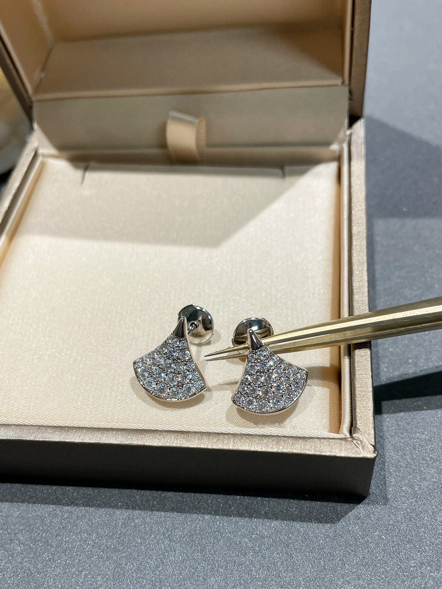 [Kincade Jewelery]DREAM STUD EARRINGS DIAMOND