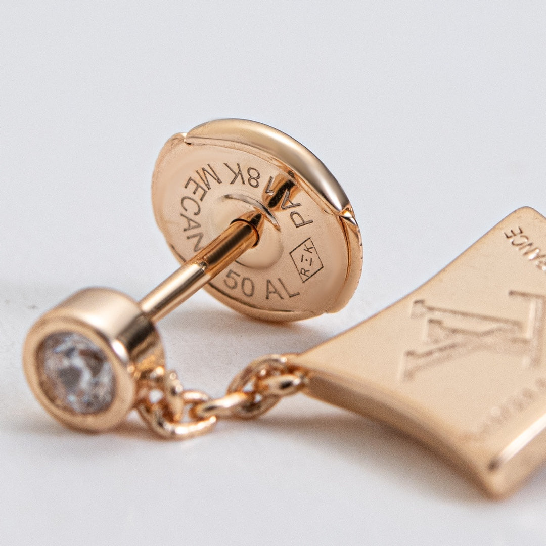 [Kincade Jewelery]STAR DIAMONDS EARRINGS GOLD