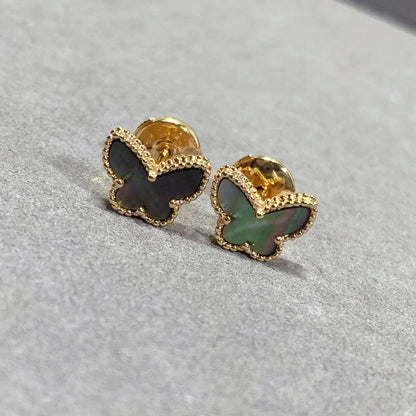[Kincade Jewelery]BUTTERFLY DARK MOP  EARRINGS