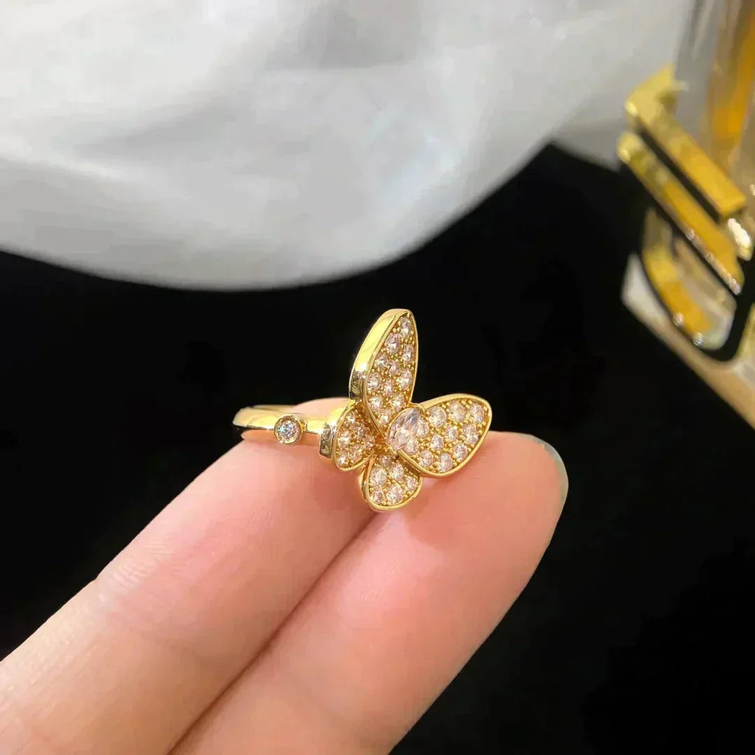 [Kincade Jewelery]BUTTERFLY DIAMOND RING