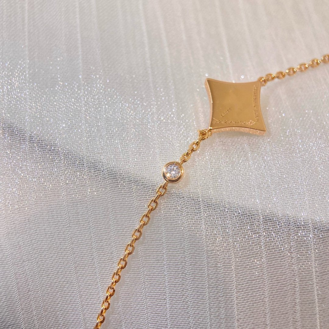 [Kincade Jewelery]COLOR STAR CARNELIAN PINK GOLD DIAMOND BRACELET