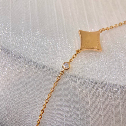 [Kincade Jewelery]COLOR STAR CARNELIAN PINK GOLD DIAMOND BRACELET