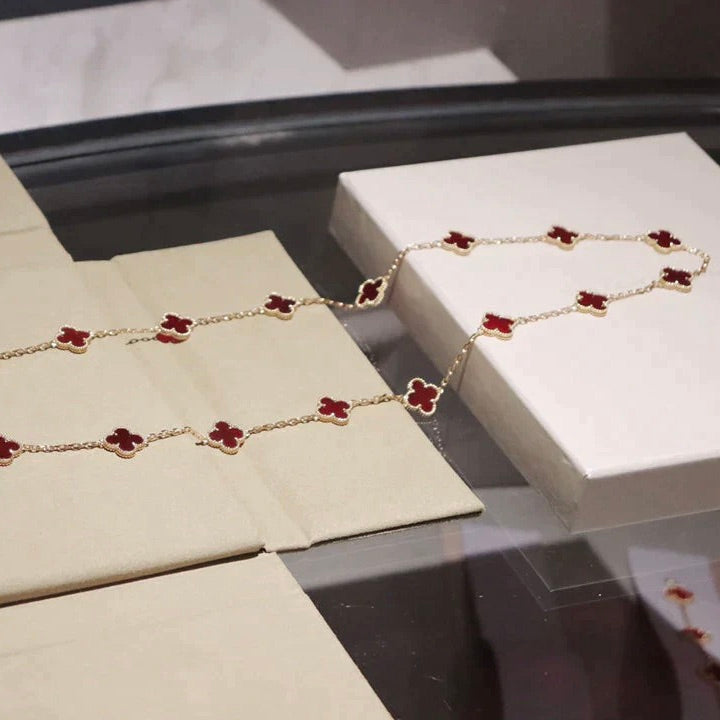 [Kincade Jewelery]Kincade 20 MOTIFS CARNELIAN NECKLACE