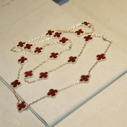 [Kincade Jewelery]Kincade 20 MOTIFS CARNELIAN NECKLACE