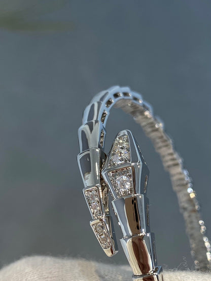 [Kincade Jewelery]SERPENTI BRACELET DIAMONDS SILVER