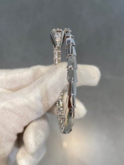 [Kincade Jewelery]SERPENTI BRACELET DIAMONDS SILVER
