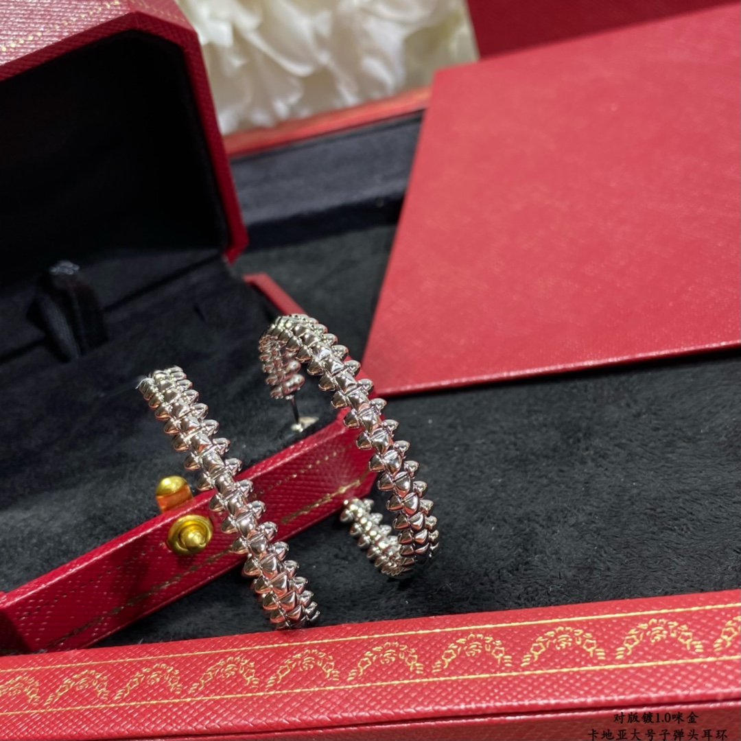 [Kincade Jewelery]CLASH LARGE HOOP EARRINGS