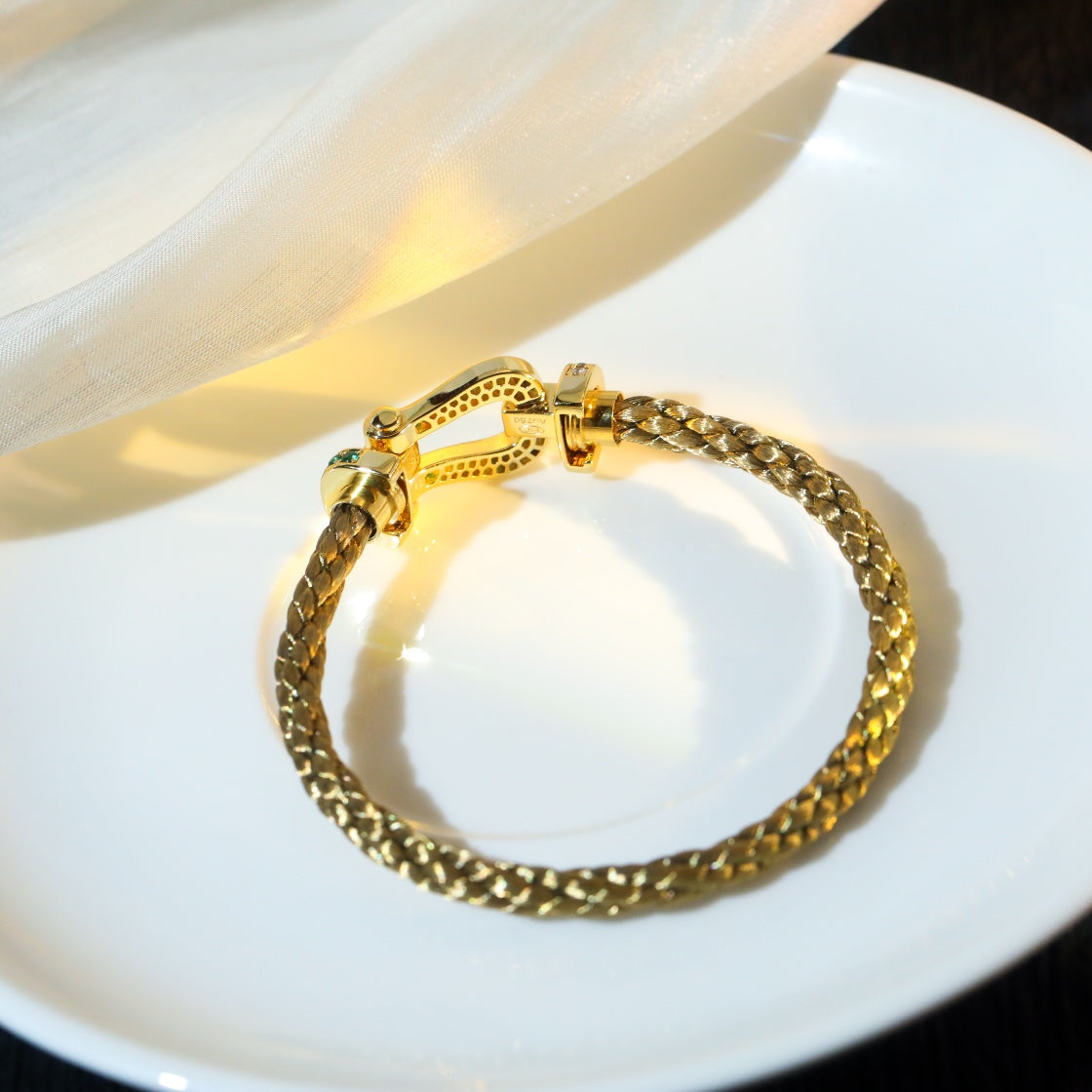 [Kincade Jewelery]FORCE 10 GOLD GREEN DIAMOND PAVED