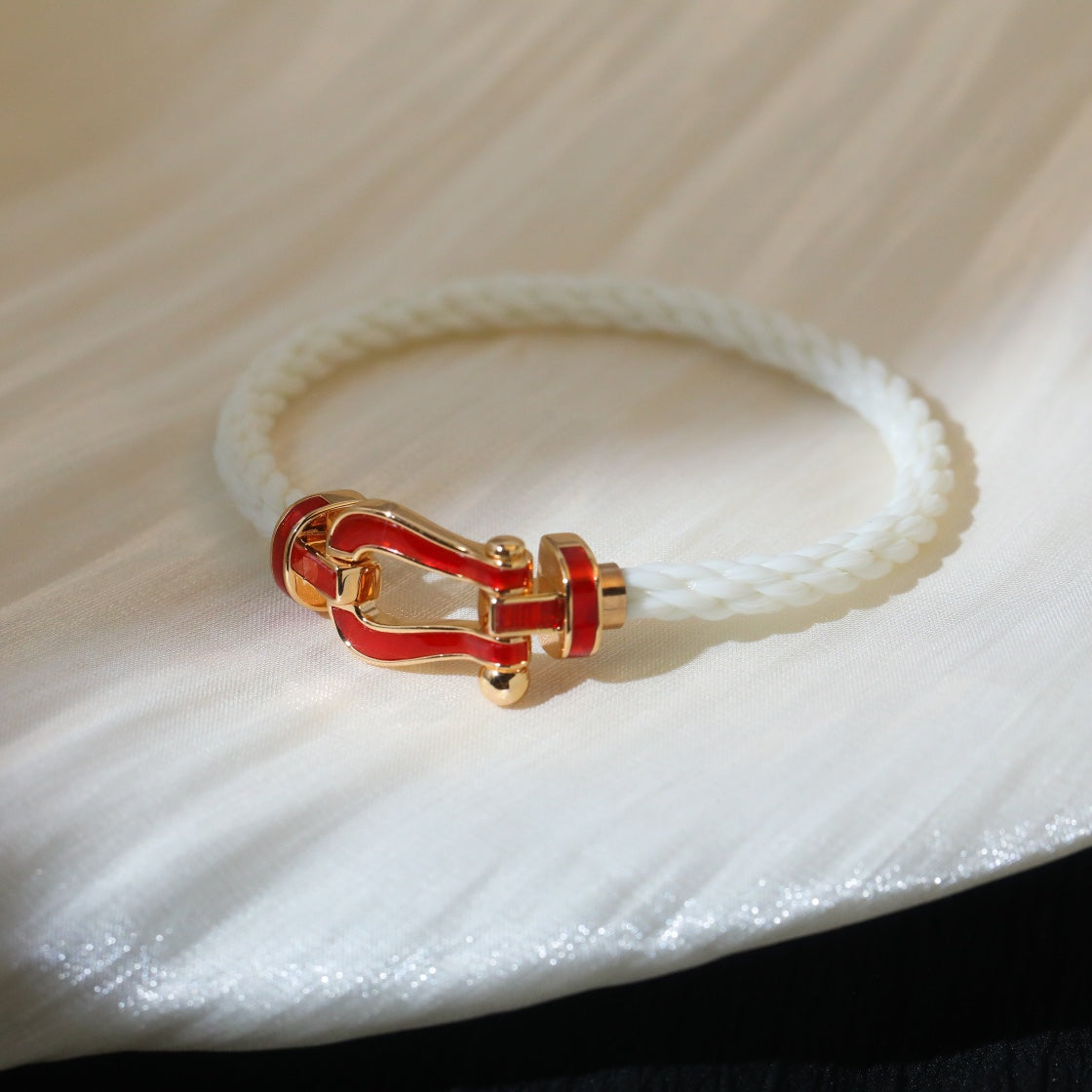 [Kincade Jewelery]FORCE 10 WHITE TEXTILE DIAMOND PAVED