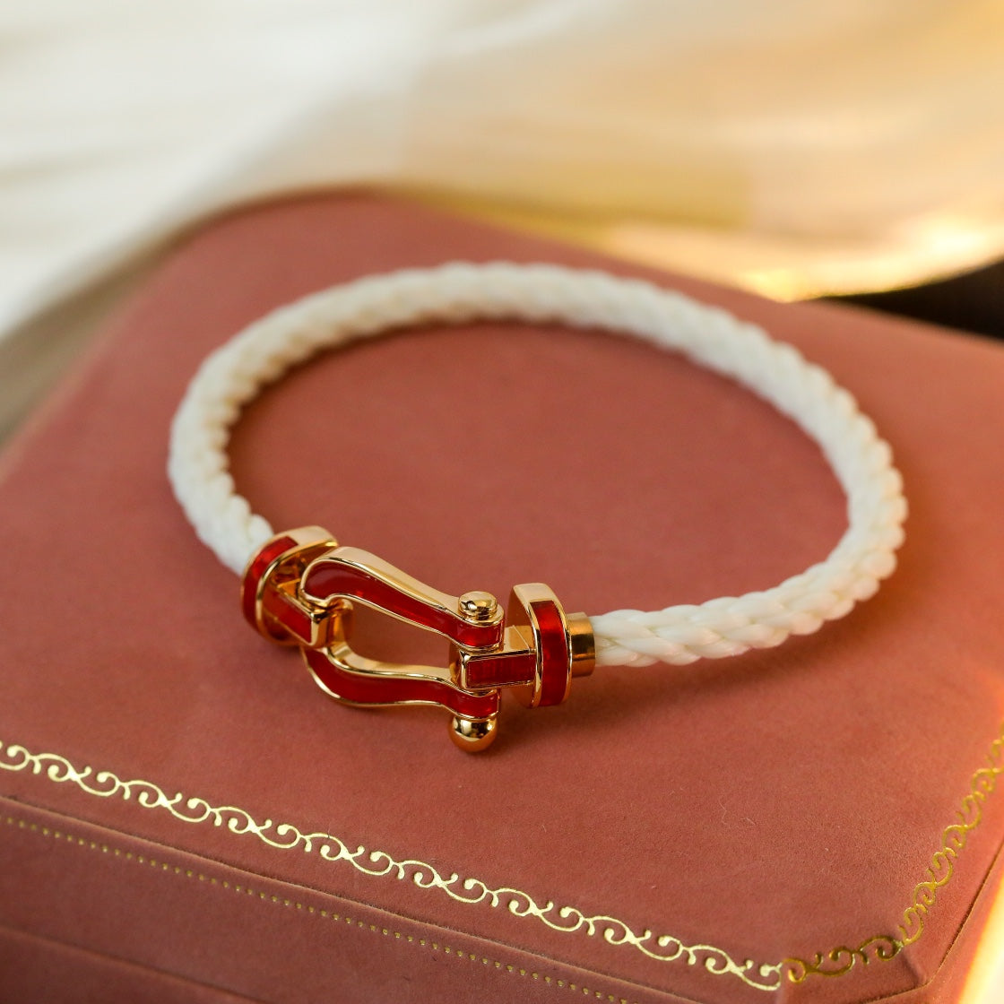 [Kincade Jewelery]FORCE 10 WHITE TEXTILE DIAMOND PAVED