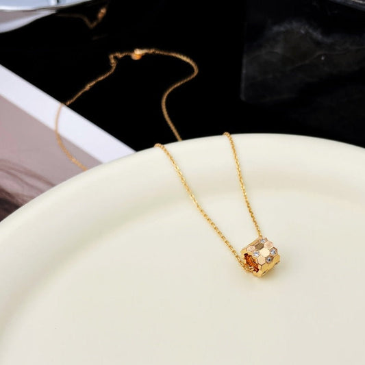 [Kincade Jewelery]BEE MINI PEDANT DIAMOND NECKLACE