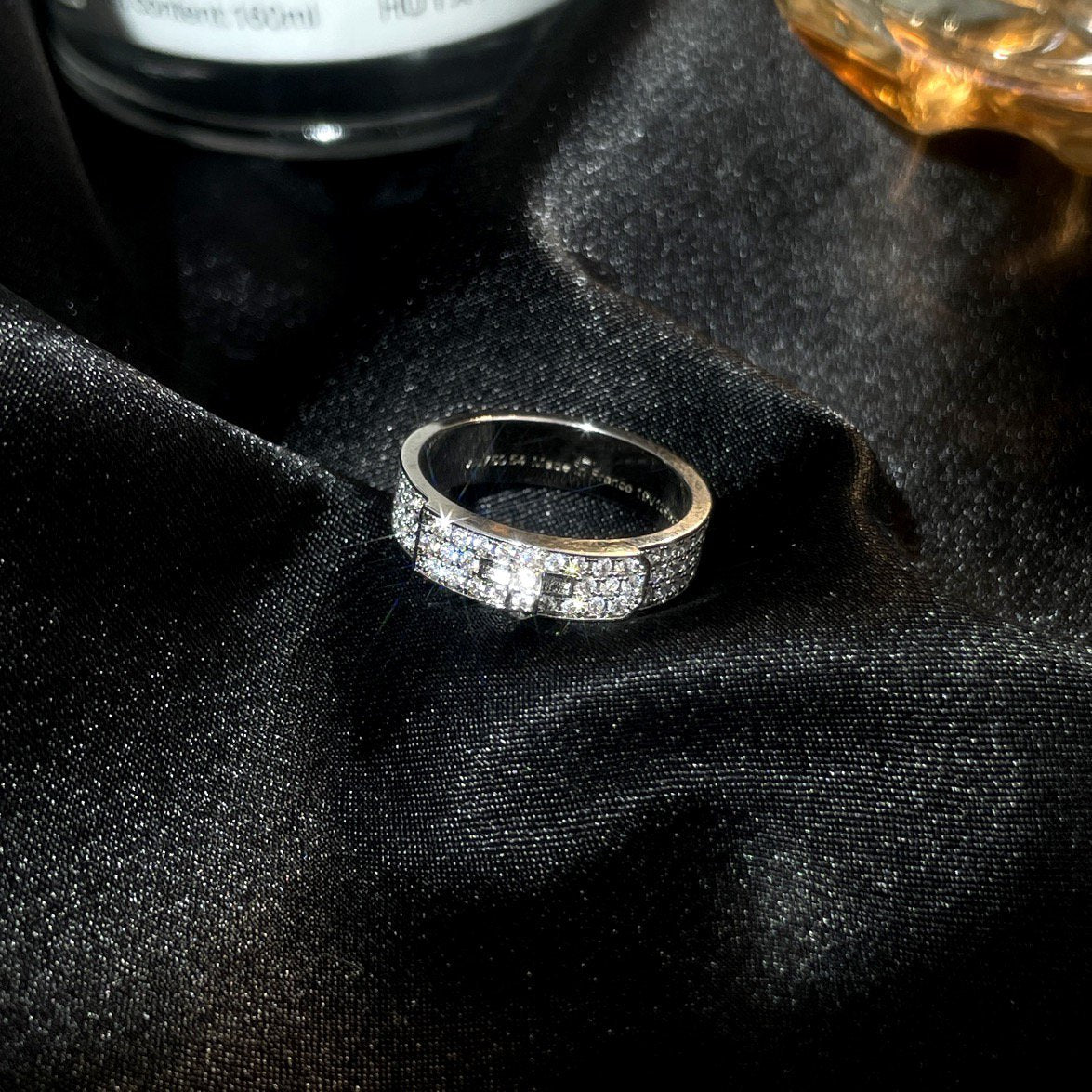 [Kincade Jewelery]KELLY SILVER DIAMOND RING