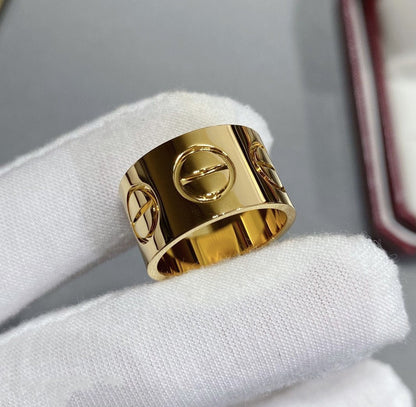 [Kincade Jewelery]LOVE 11MM LARGE RING