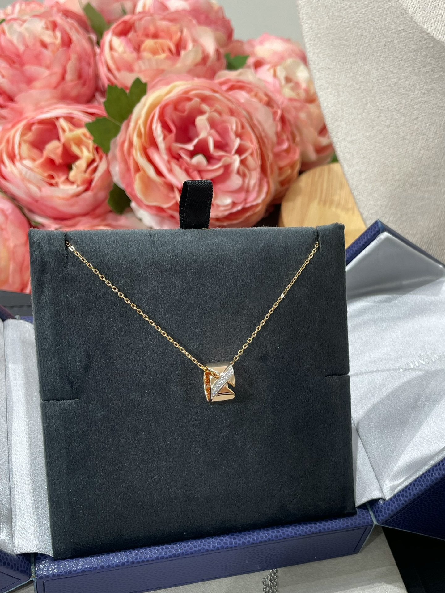 [Kincade Jewelery]LIENS EVIDENCE DIAMOND NECKLACE