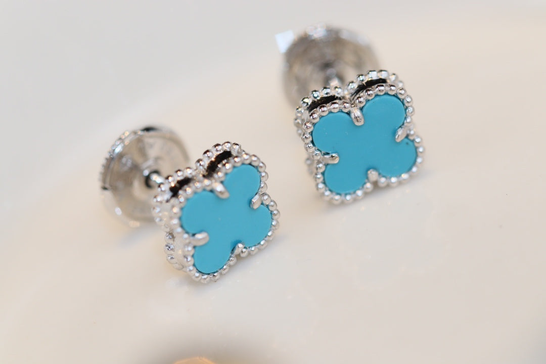 [Kincade Jewelery]Kincade MINI TURQUOISE SILVER STUD EARRINGS