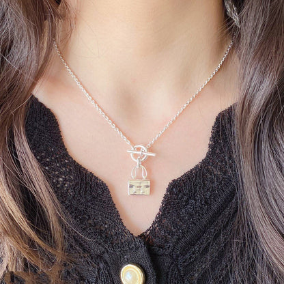 [Kincade Jewelery]CONSTANCE PEDANT SILVER NECKLACE